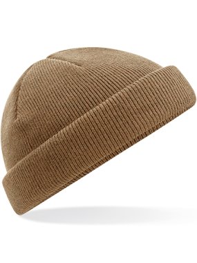 Unisex čiapka (Beechfield Recycled Mini Fisherman Beanie) > béžová (biscuit)