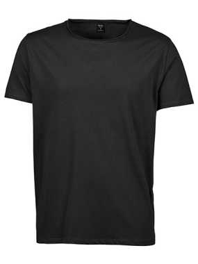 Unisex tričko (Tee Jays Mens Raw-Edge Tee) > čierna > 3XL
