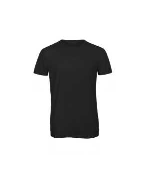Pánske tričko (B&C Triblend /men) > modrá (heather navy) > 3XL