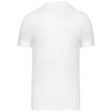 Pánske tričko (KARIBAN MENS SHORT SLEEVE ROUND NECK T-SHIRT) > biela > S