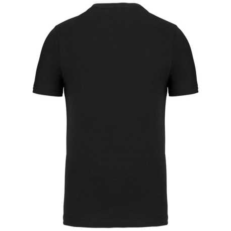 Pánske tričko (KARIBAN MENS SHORT SLEEVE ROUND NECK T-SHIRT) > čierna > L