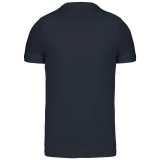 Pánske tričko (KARIBAN MENS SHORT SLEEVE ROUND NECK T-SHIRT) > modrá (navy) > S