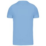 Pánske tričko (KARIBAN MENS SHORT SLEEVE ROUND NECK T-SHIRT) > modrá (sky) > 2XL