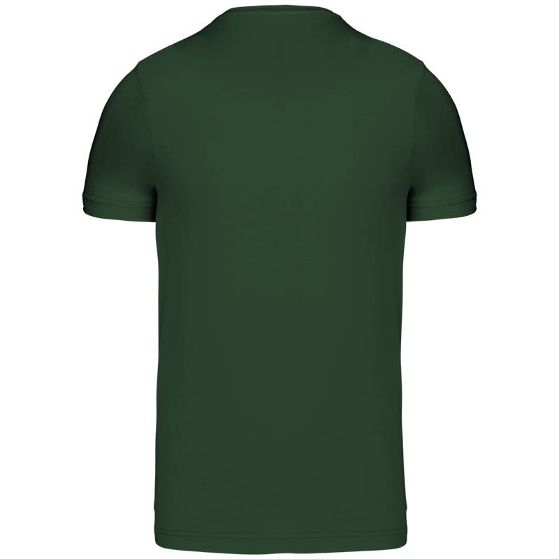 Pánske tričko (KARIBAN MENS SHORT SLEEVE ROUND NECK T-SHIRT)>zelená (forest)>2XL