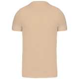 Pánske tričko (KARIBAN MENS SHORT SLEEVE ROUND NECK T-SHIRT)>hnedá (light sand)>S