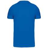 Pánske tričko (KARIBAN MENS SHORT SLEEVE ROUND NECK T-SHIRT)>modrá (light royal)>S