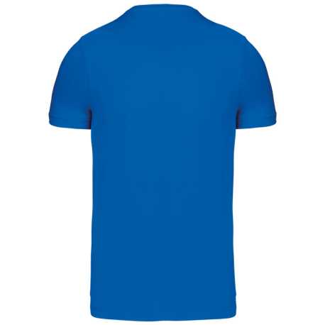 Pánske tričko (KARIBAN MENS SHORT SLEEVE ROUND NECK T-SHIRT)>modrá (light royal)>S