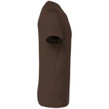 Pánske tričko (KARIBAN MENS SHORT SLEEVE ROUND NECK T-SHIRT)>hnedá (chocolate)>2XL