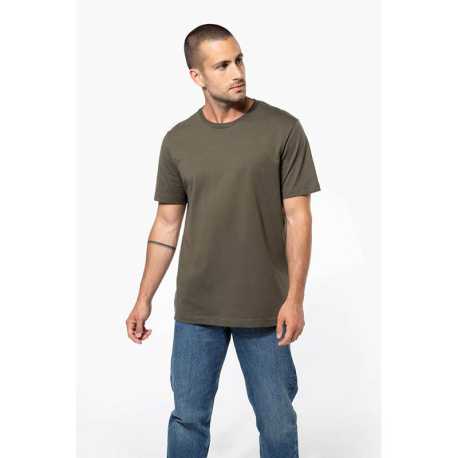 Pánske tričko (KARIBAN MENS SHORT SLEEVE ROUND NECK T-SHIRT) > čierna > L