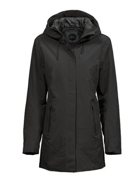 Dámska bunda (Tee Jays Womens All Weather Parka) > čierna > XL