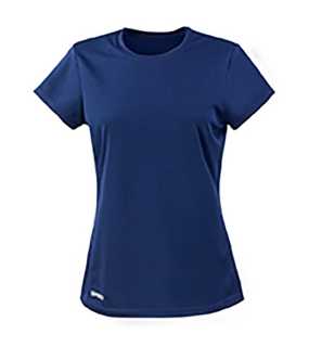 Dámske tričko (SPIRO LADIES QUICK DRY-SHORT SLEEVE T-SHIRT) > modrá (navy) > M