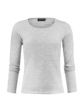 Dámska mikina (James Harvest MERINO U WOMAN) > šedá (light melange) > M