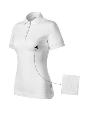 Dámska polokošeľa (RIMECK Resist Heavy Polo) > biela > S