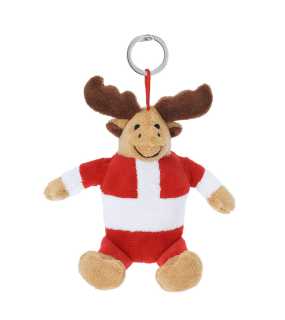 Vianočný plyšový prívesok na kľúče > sob