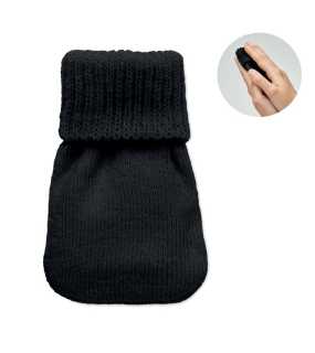 Ohrievač rúk v pletenom obale > čierna