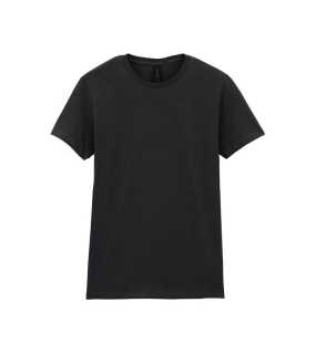 Dámske tričko(GILDAN SOFTSTYLE 155) > čierna > M