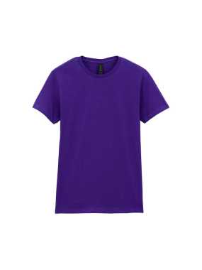 Dámske tričko(GILDAN SOFTSTYLE 155) > fialová (purple) > M