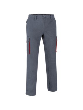 Pánske nohavice (THUNDER) > šedá (cement) / červená (lotto) > XL