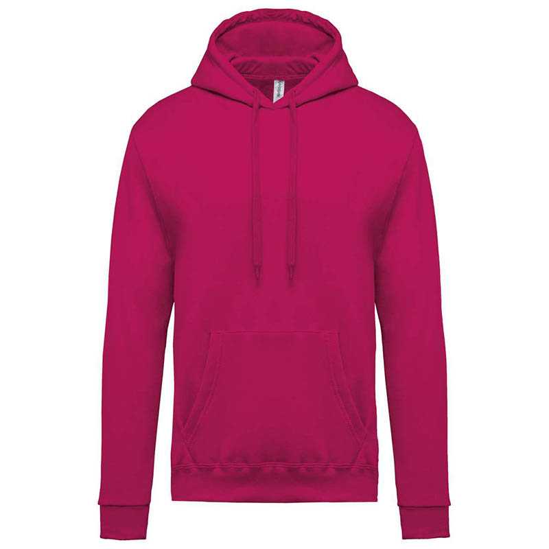 Pánska mikina (KARIBAN MEN’S HOODIE) > ružová (fuchsia) > XS