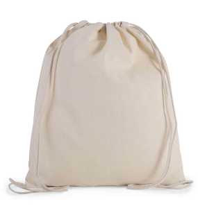 Vrecko so šnúrkami (Kimood ORGANIC COTTON SMALL DRAWSTRING BAG) > prírodná (natural)
