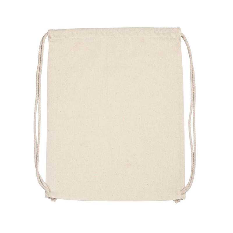 Ruksak (KIMOOD ORGANIC COTTON BACKPACK WITH DRAWSTRING CARRY HANDLES) > prírodná