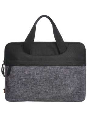 Taška na notebook (Halfar ELEGANCE) > čierna / šedá (sprinkle)