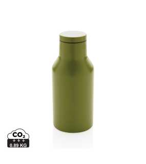 Kompaktná termo fľaša z RCS recyklovanej ocele > zelená