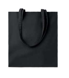 Nákupná taška z BIO bavlny EÚ, 180 g/m2 > čierna