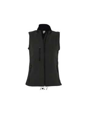 Dámska vesta (SOLS WOMEN SLEEVELESS SOFTSHELL JACKET) > čierna > 2XL