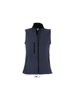 Dámska vesta (SOLS WOMEN SLEEVELESS SOFTSHELL JACKET) > modrá (french navy) > S