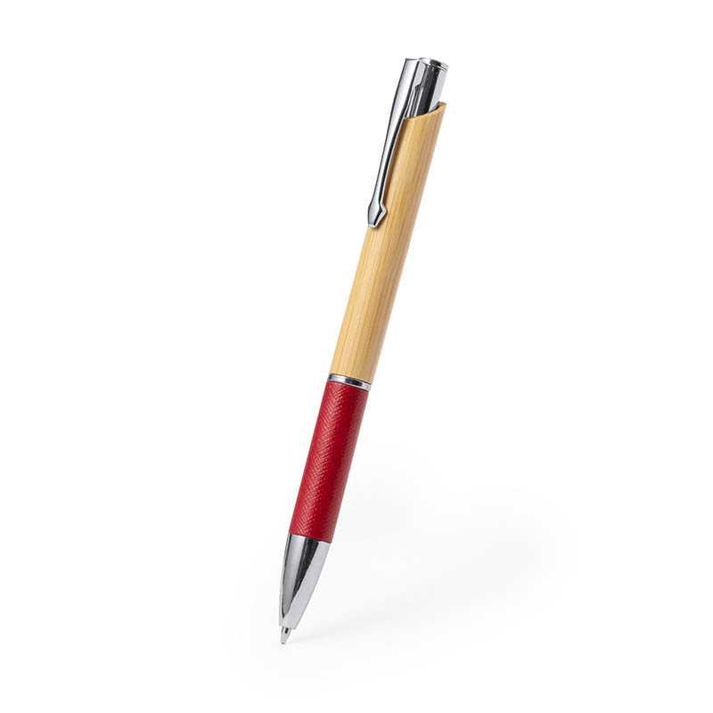 Bambusové guličkové pero > biela