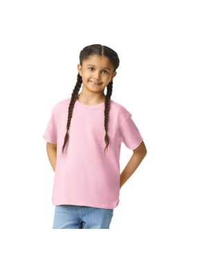 Detské tričko (GILDAN LIGHT COTTON YOUTH T-SHIRT) > ružová (light) > M