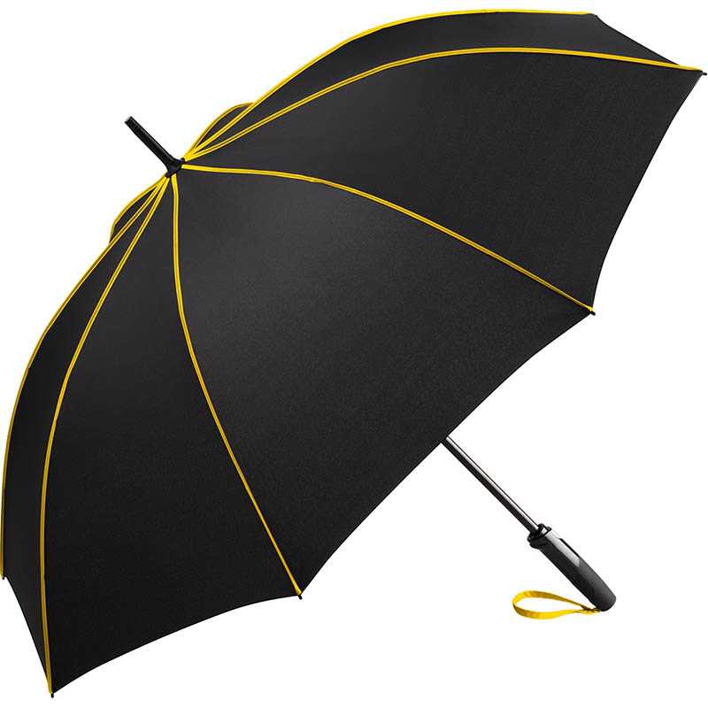 Dáždnik (FARE AC midsize umbrella Seam) > čierna / žltá