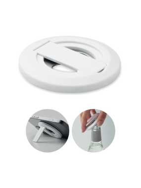 Stojan na mobil s otvarákom > biela