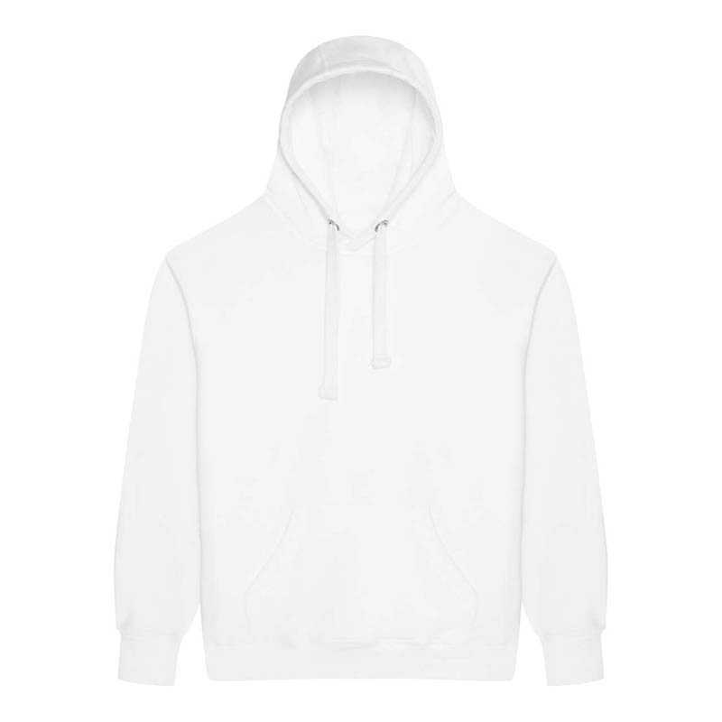 Unisex mikina (Just Hoods GRADUATE HEAVYWEIGHT HOODIE) > biela (arctic) > L