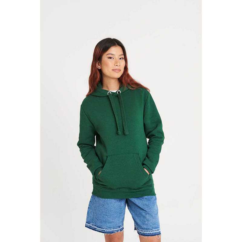 Unisex mikina (Just Hoods GRADUATE HEAVYWEIGHT HOODIE) > biela (arctic) > L