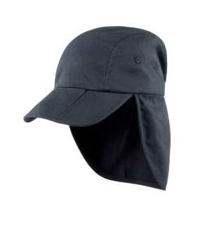 Detská šiltovka (RESULT JUNIOR FOLD UP LEGIONNAIRES CAP) > čierna