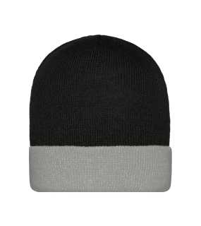 Zimná čiapka (MB Knitted Cap) > čierna / šedá