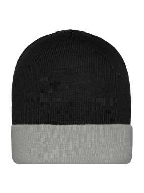 Zimná čiapka (MB Knitted Cap) > čierna / šedá