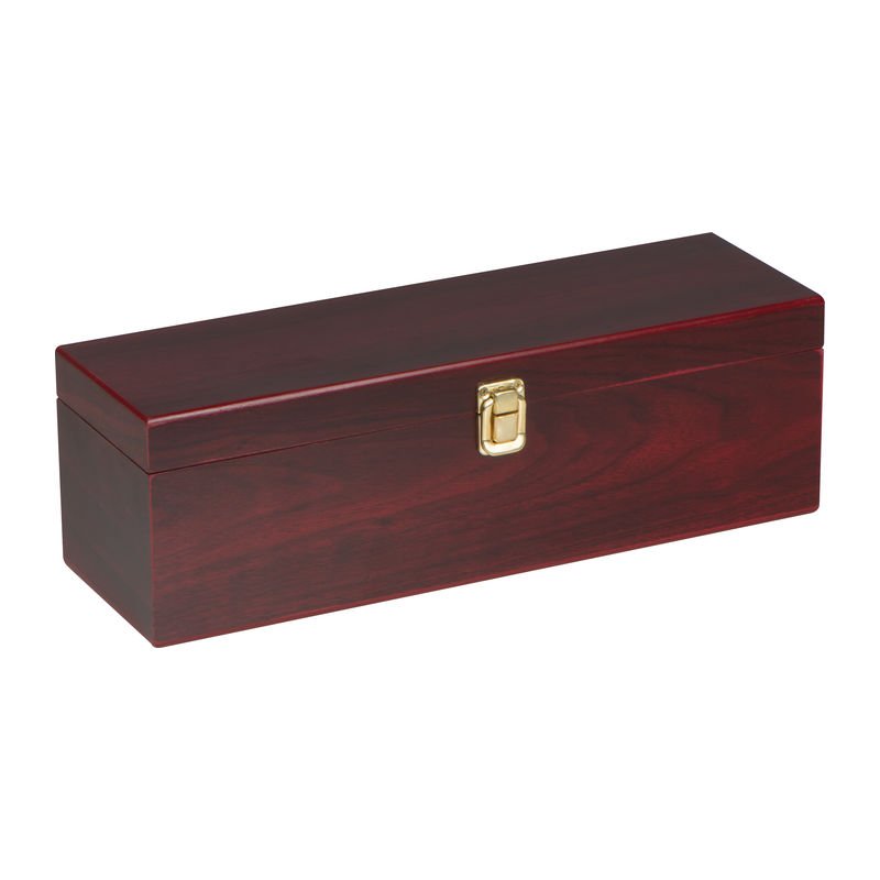 Elegantná krabica na víno > hnedá