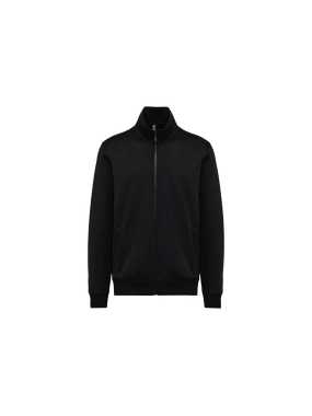 Pánska bunda (Kariban MEN'S FLEECE CADET JACKET) > čierna > M