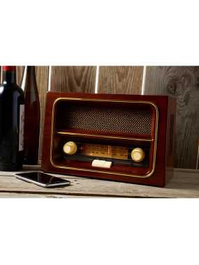 Retro rádio > hnedá