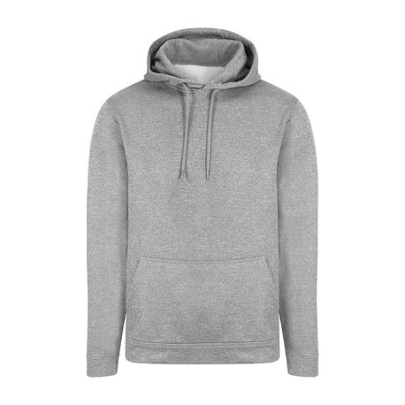 Unisex mikina (Just Hoods SPORTS POLYESTER HOODIE) > šedá (melange) > 3XL