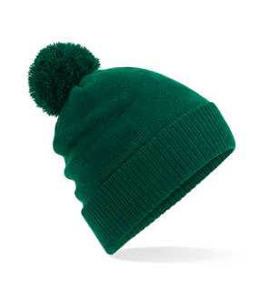 Unisex čiapka (Beechfield Thermal Snowstar Beanie) > zelenná (bottle)