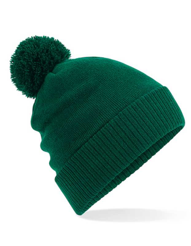 Unisex čiapka (Beechfield Thermal Snowstar Beanie) > zelenná (bottle)