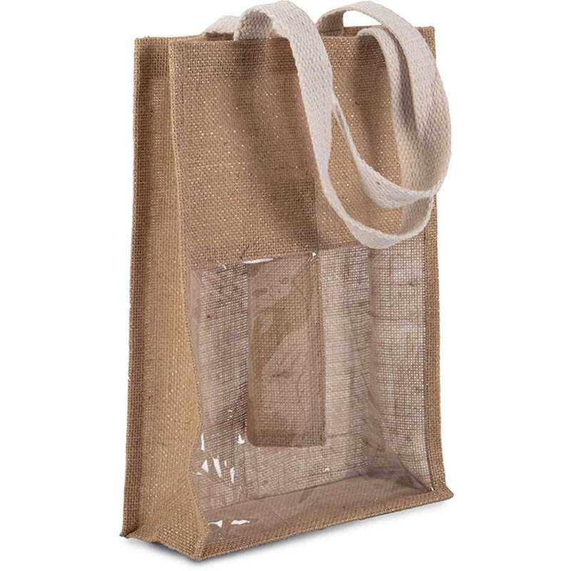 Taška (KIMOOD JUTE BOTTLE BAG) > prírodná (natural) / zlatá