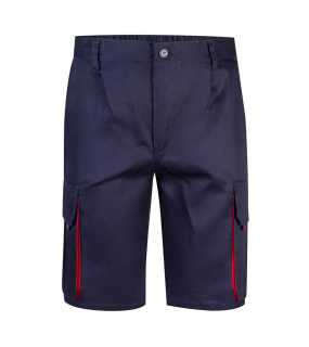 Pánske krátke nohavice (VELILLA TWO-TONE SHORTS) > modrá (marine) / červená > 42