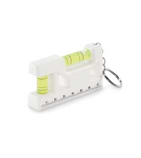 ABS vodováha ako prívesok > biela