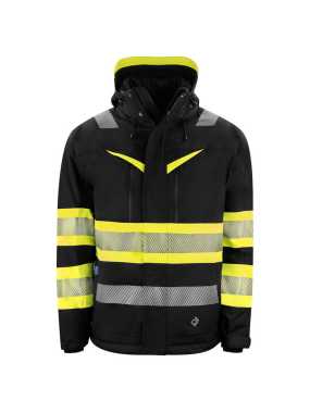 Pánska bunda (PROJOB FUNCTIONAL JACKET EN ISO 20471 CLASS 1) > žltá / čierna > L