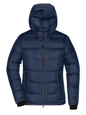 Dámska bunda (JN Ladies Padded Jacket) > modrá (navy) / modrá (electric) > XL
